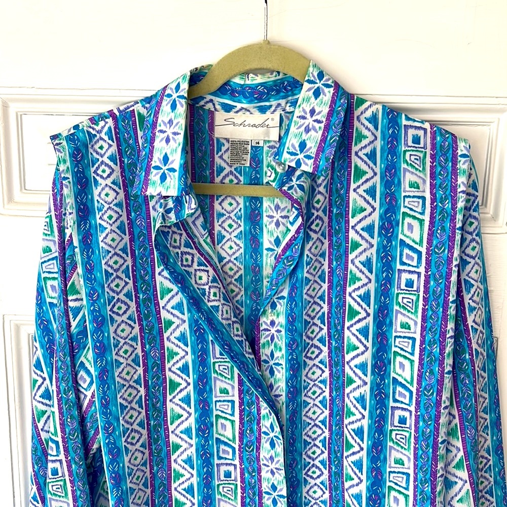 Schrader button down dress.